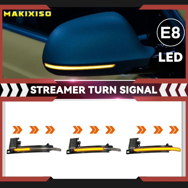 LEDDynamicTurnSignalLightSideMirrorFlashingLightRepeater