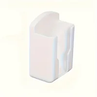 Support mural pour télécommande, 1 pièce, organisateur, boîte de rangement pour climatiseur, support mural Durable Non perforé 4