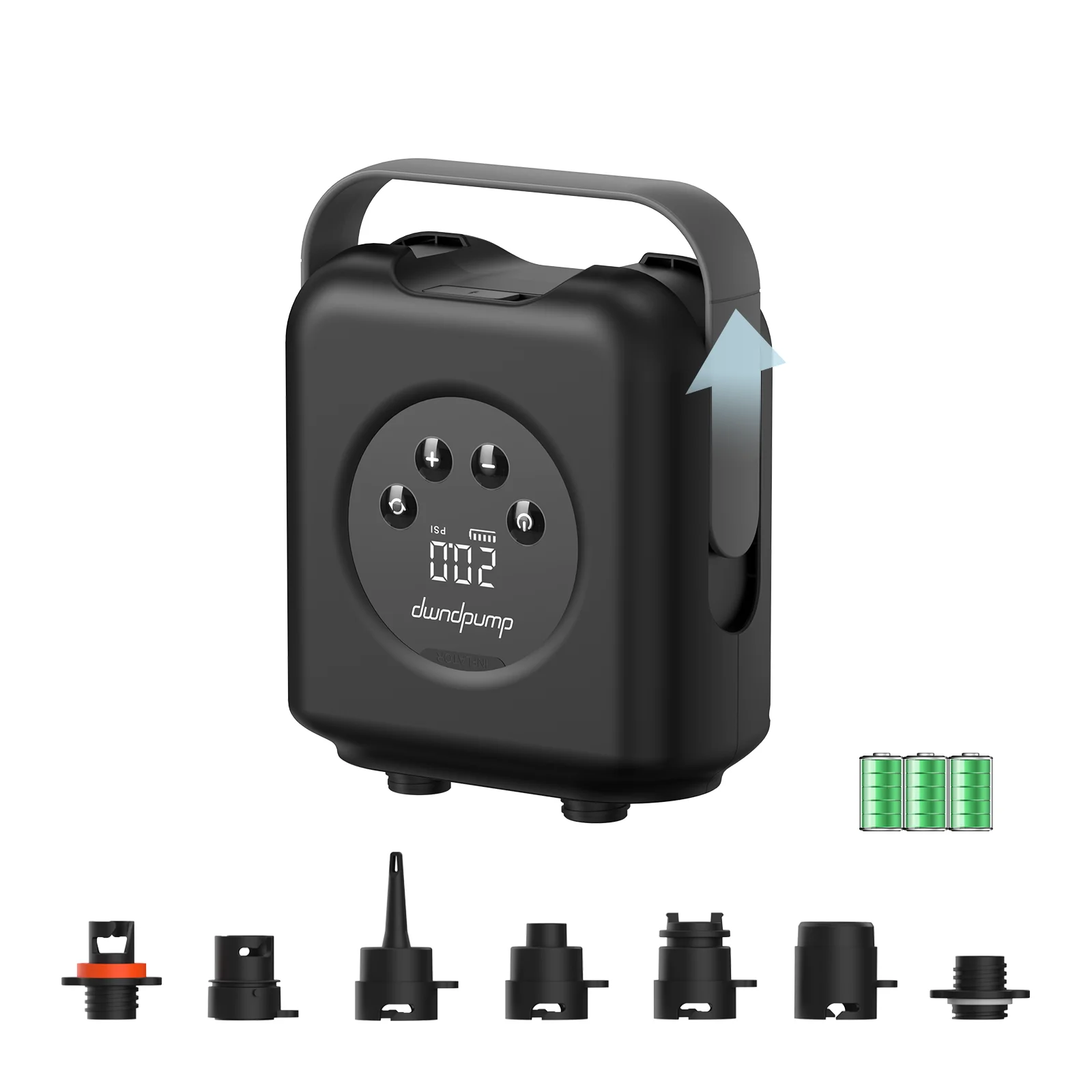 Outdoor Master ORCA PRO oplaadbare elektrische SUP pomp | 25 PSI