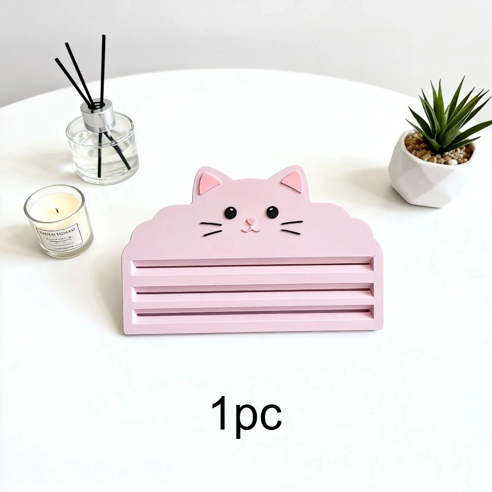 cat pattern pink
