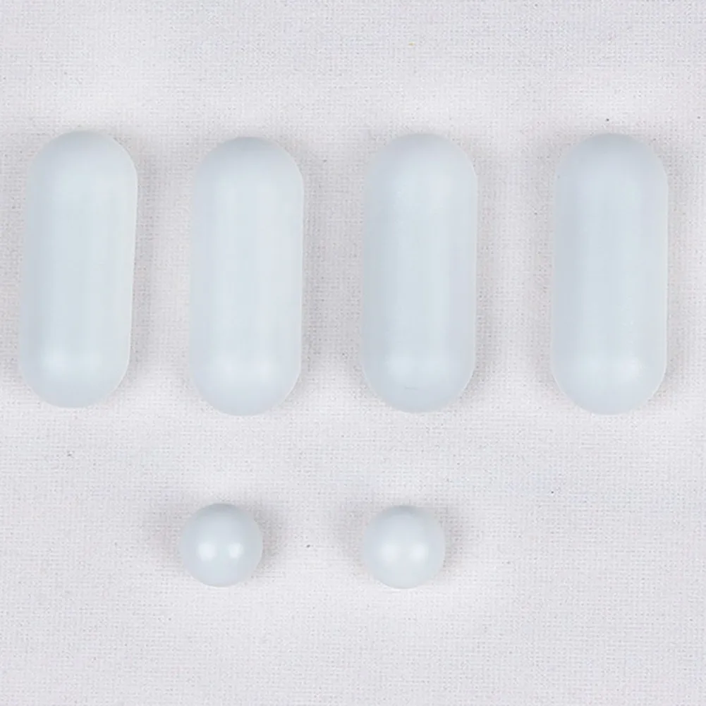 

6Pcs Toilet Lid Accessories Brand White Seat Cushion Rubber Pad Buffers Home & Garden Toilet Seat Cover Long Buffer
