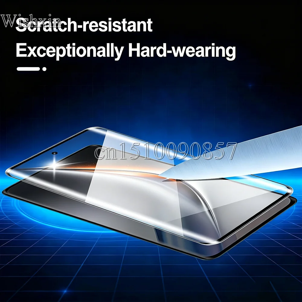 3D Curved 9H Tempered Glass Screen and Camera Lens Protector