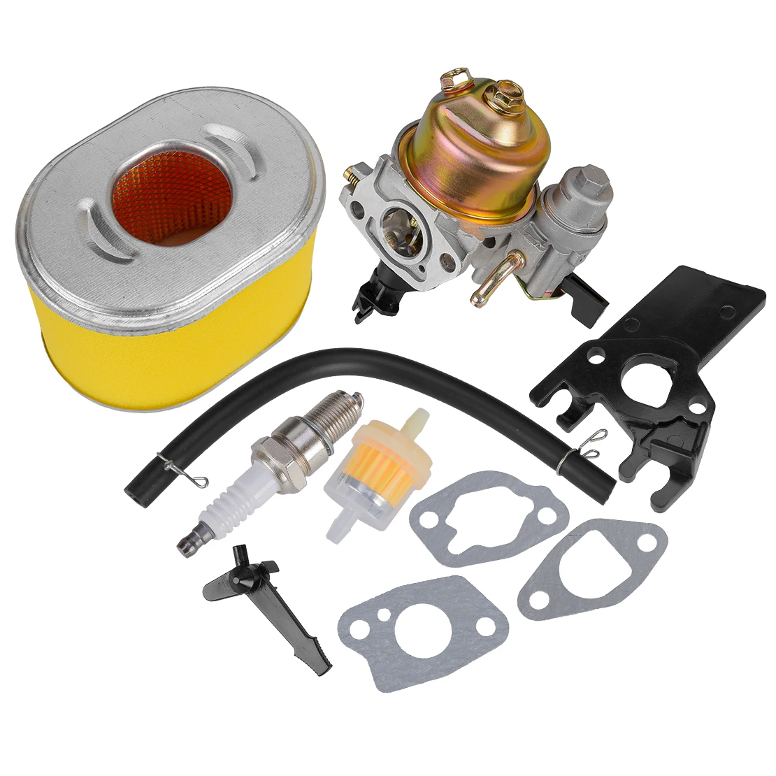 Carburatore Con Filtro Olio Aria Guarnizione Candela Staffa Tubo Distanziatore Piastra Set Misura Per Scheppach Hp1100S Hp2000S Piastra Vibrante