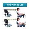 Lumbar Support Pillow for Office Chair Back Support Pillow for Car, Computer, Gaming Chair, Recliner Memory Foam Back Cushion fo 3
