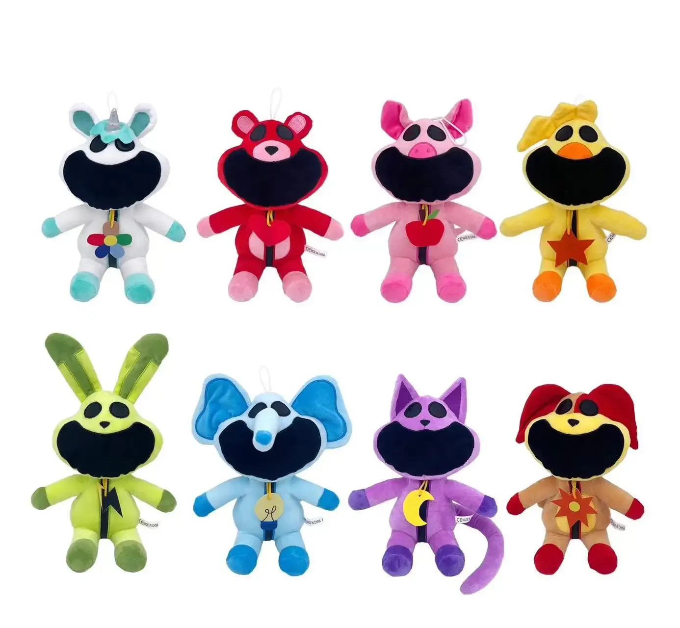 Smiling Critters Plush Doll Playtime Poppy Big Mouth Smiling Critter Terrifying Smiling Anime Figure Animal Series Cute Toy Xmas