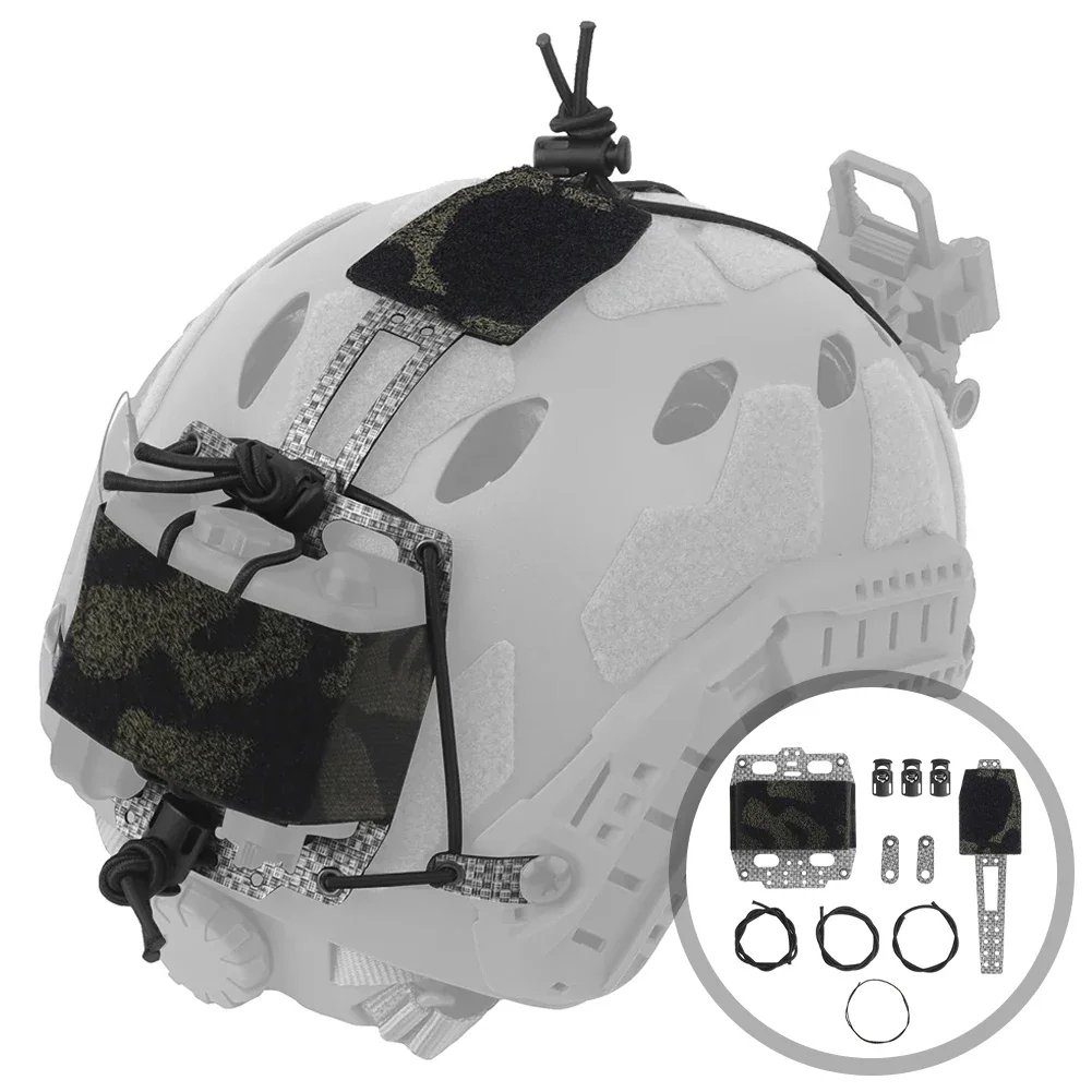 Fast Tactical Helmet PVS31 Battery Case Pouch FERRO-Style PVS-31 NVG Battery Retention System Airsoft Helmet Bag Accessories