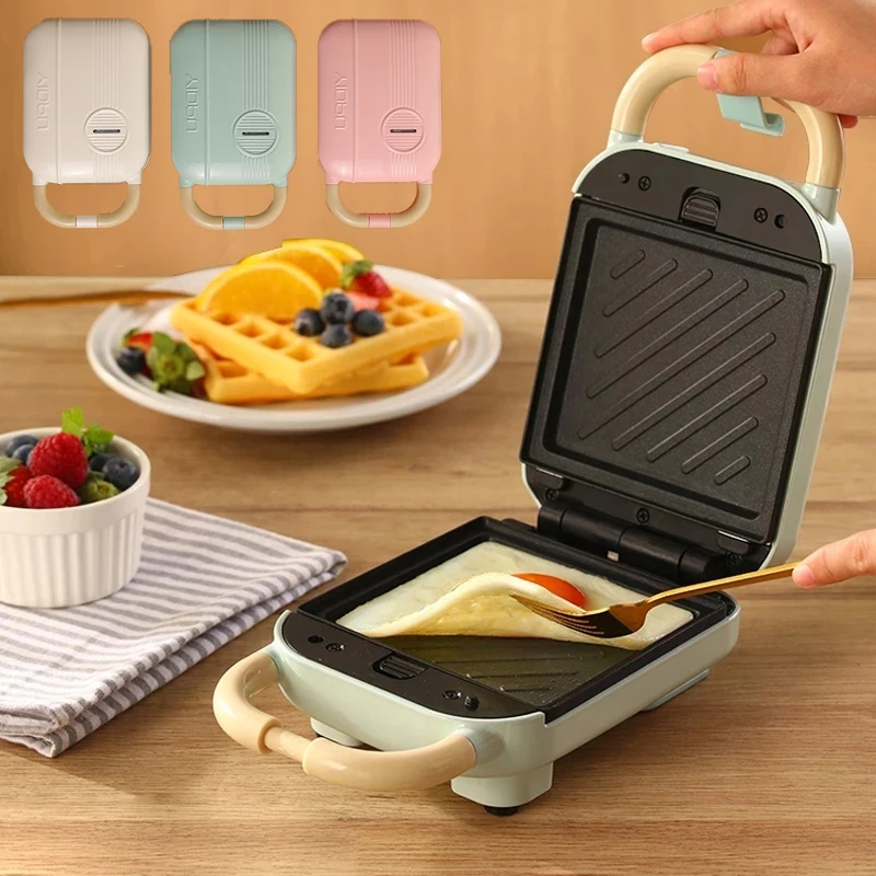 

2023 New 650W 220V Electric Sandwich Maker Waffle Machine Toaster Baker Breakfast Machine Takoyaki Pancake Donuts Sandwichera