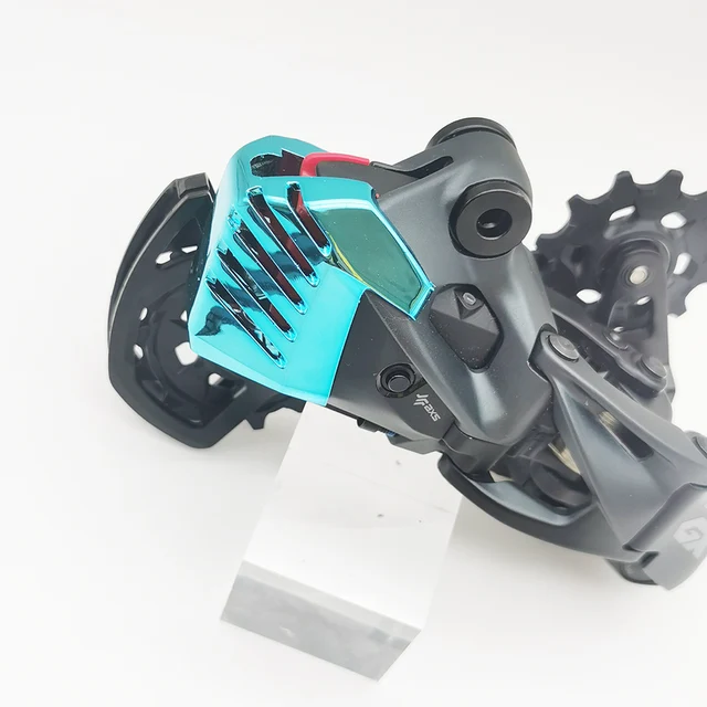 2 Copribatteria Per Deragliatore Sram AXS - Protezione Per GX Eagle/XX1/X01, Colore Nero - Foto 2