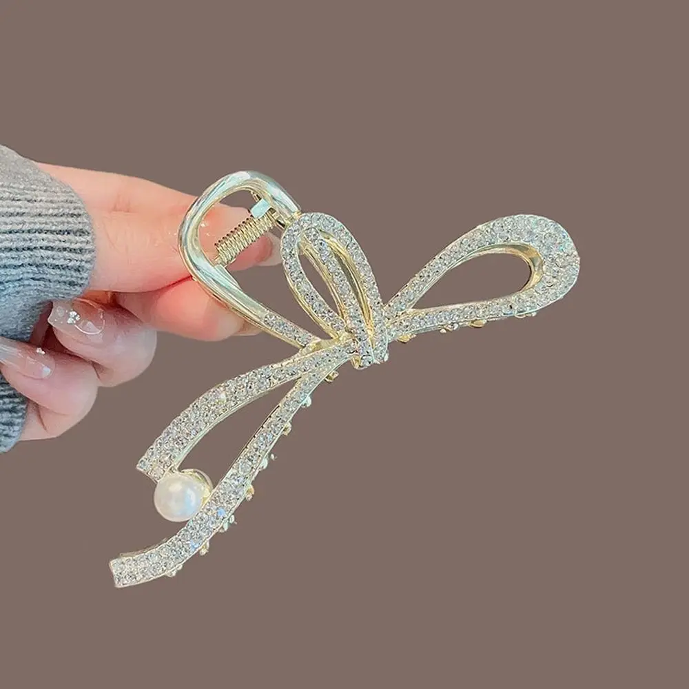 

Alloy Hair Styling Tool Hair Accessory Niche Design Korean Style Hair Clip Hair Grip Clip Girl Hair Claw Women Large Shark Clip