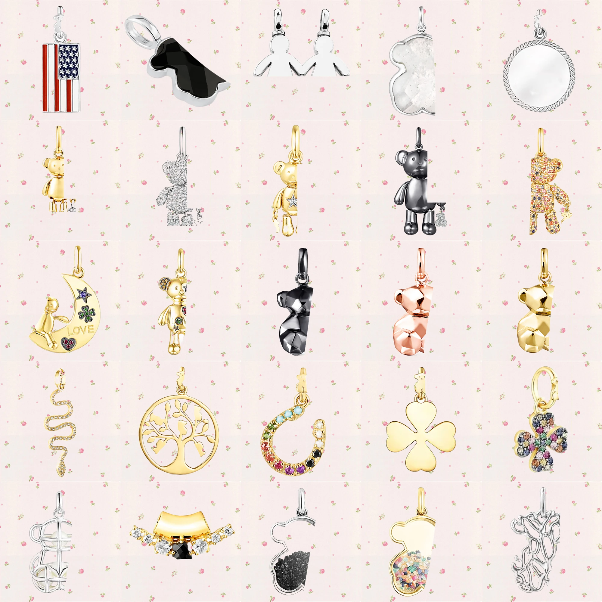 

Изысканное маленькое ожерелье с подвеской из серии «Медведь» Испанского Дизайна в качестве подарка жене