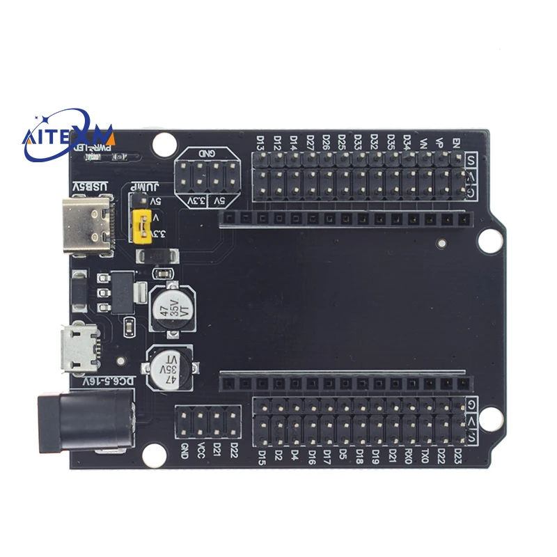 ESP32 Development Board TYPE-C USB CH340C WiFi+Bluetooth Ultra-Low Power Dual Core ESP32-DevKitC-32 ESP-WROOM-32 Expansion Board