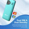 MKTEL M82 Feature Phone 2.4inch Display Dual Sim Dual Standby MTK6261M 1800mAh MP3/MP4/FM/Radio/Bluetooth/GPRS/GSM 850/900/1800/ 3