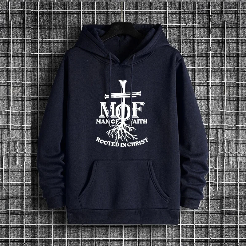 Urban Streetwear Hooded Sweatshirt for Men