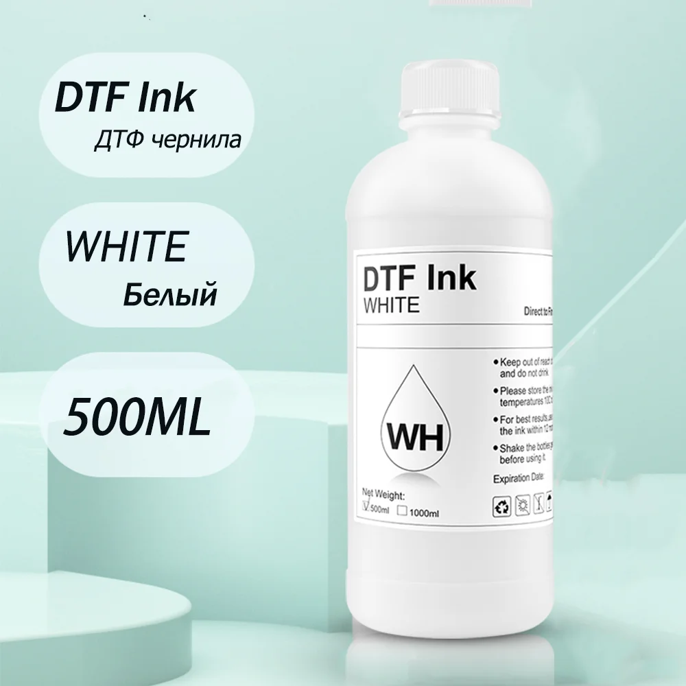 Direct To Transfer Film Ink Inkjet Printer Ink 500ML/Bottle DTF Ink PET Film Transfer Ink for Epson 1430 L800 L1800 1390 I3200 PET Film Printing And Transfer