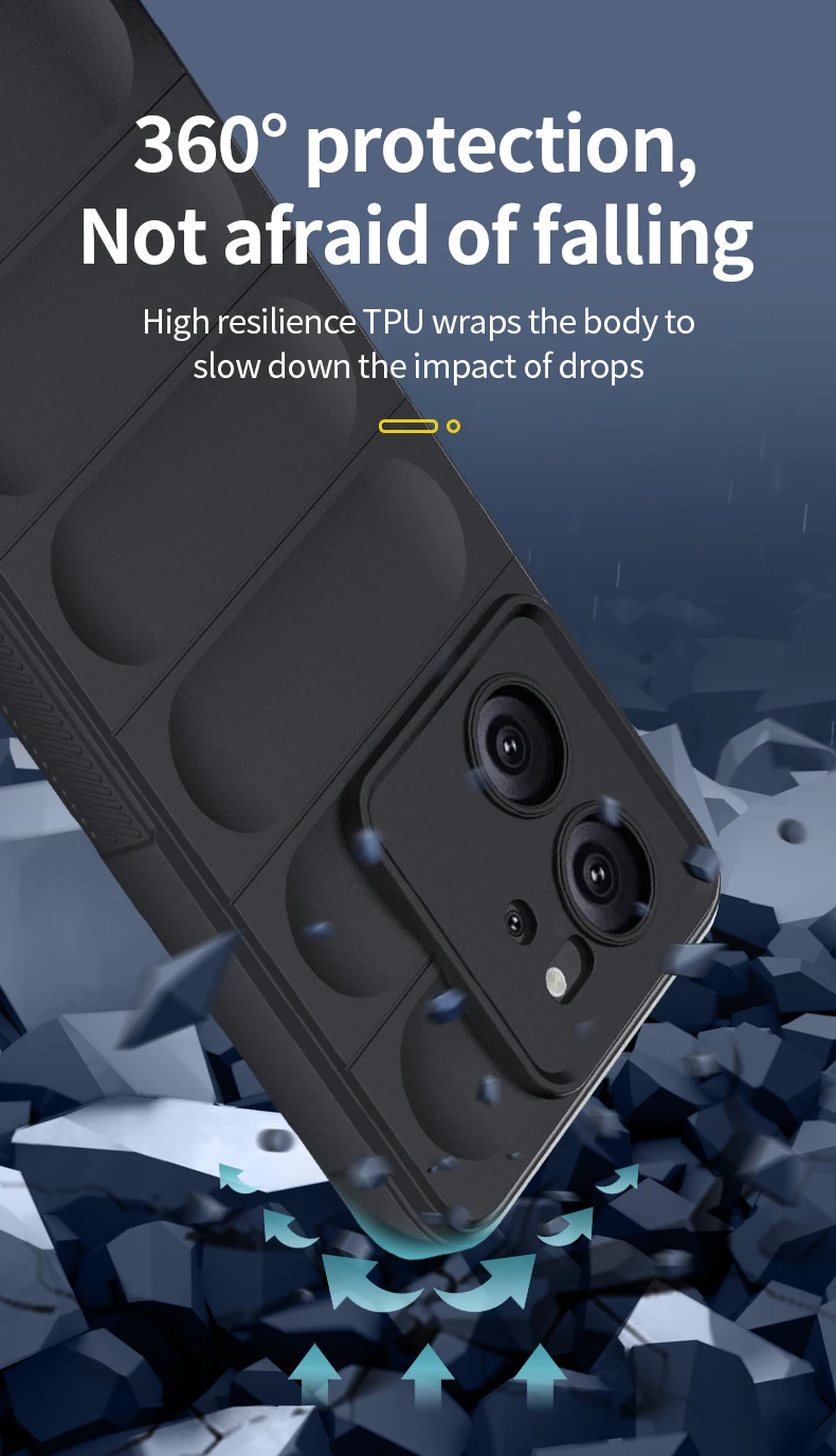 Shockproof Case For Xiaomi 11T 12T 13T 13 Lite Redmi 12 K60 Ultra POCO F5 X5 M5 C65 M6 Pro 5G Liquid Silicone Back Cover_voghion.com