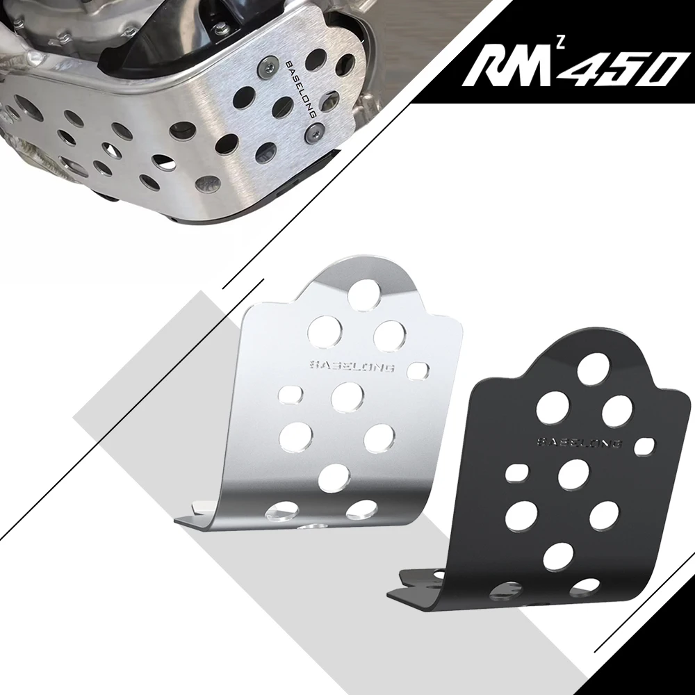 

RM-Z 450 2024 Skid Plate Bash Frame Guard For Suzuki RMZ450 RMZ 400 2018 - 2023 Motorcycle Accessories Engine Protection Cover