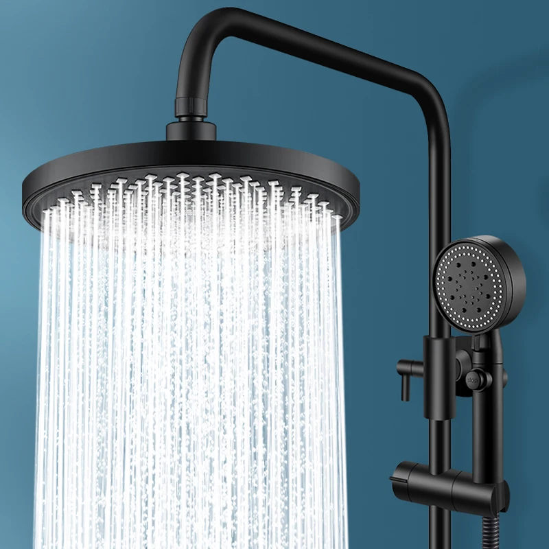 

Насадка для душа с дождевой насадкой, Потолочная насадка высокого давления, регулируемая настенная, для ванной комнаты