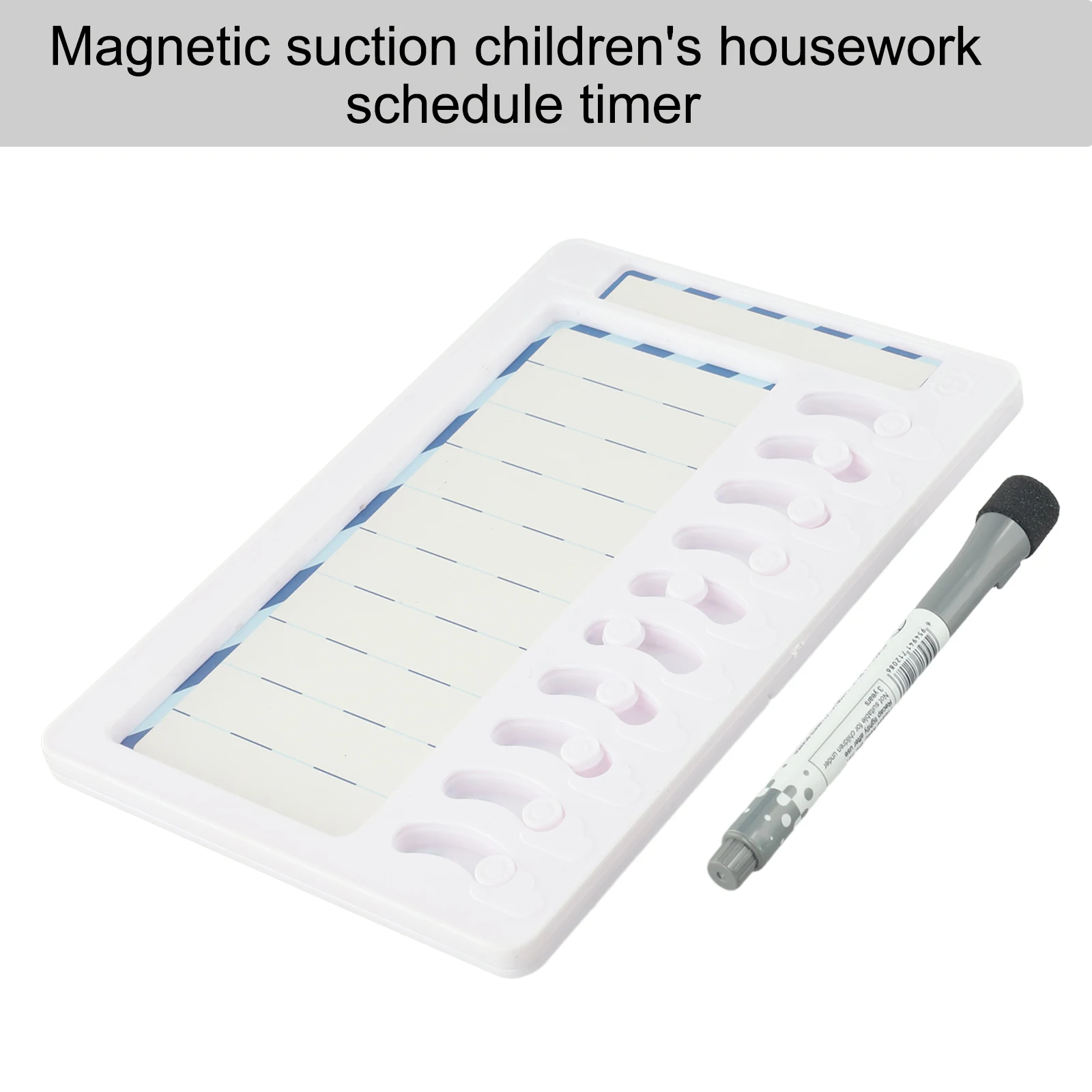 

Features Chore Chart Interactive Operation Magnetic Markers Magnetic Stickers Organizing Tasks And Responsibilities