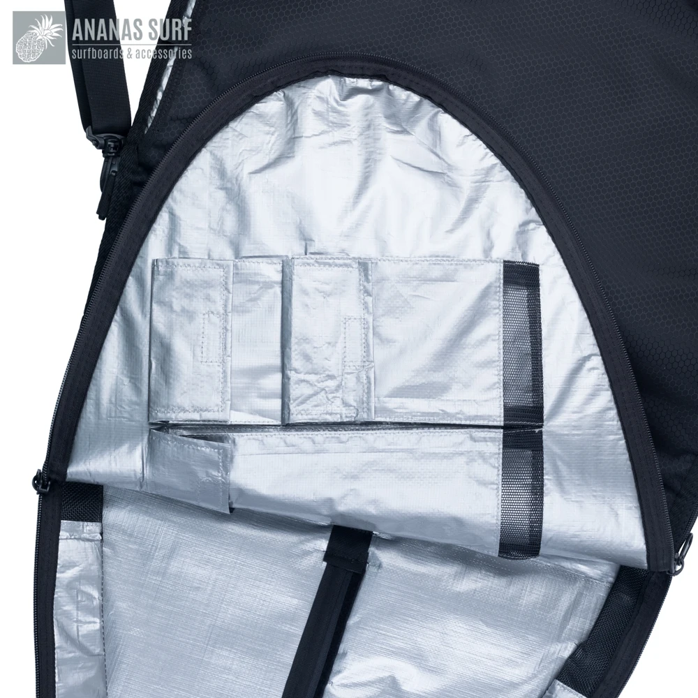 Ananas Surf 7ft.0 in. Airvent Surfboard Shortboard Hybrid Groveler Fishboard Bag Protect Cover Travel Boardbag 7'0"(213cm)
