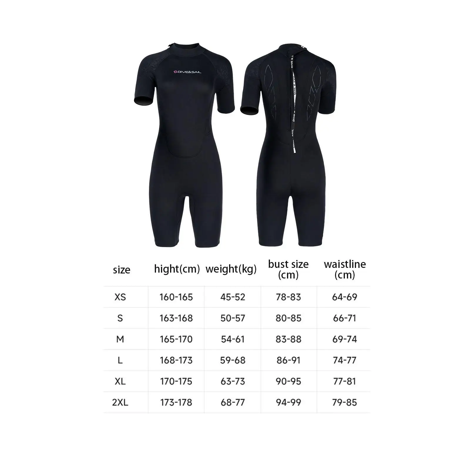 Free Diving Suit Women Full Body Swimsuit for Swimming Underwater Canoeing Free Diving Suit Women Full Body Swimsuit for Swimming Underwater Canoeing
