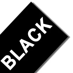 Multi - Size Adhesive Label Tape - 12mm (White on Black)