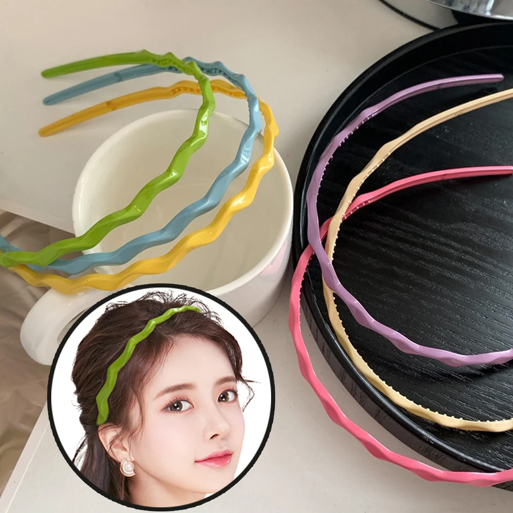 Fashion Wavy Hair Band Headbands for Hair Woman High Elasticity Sport Hair  Hoop Bezel for Hair Girls Headband Hair Accessories| | - AliExpress