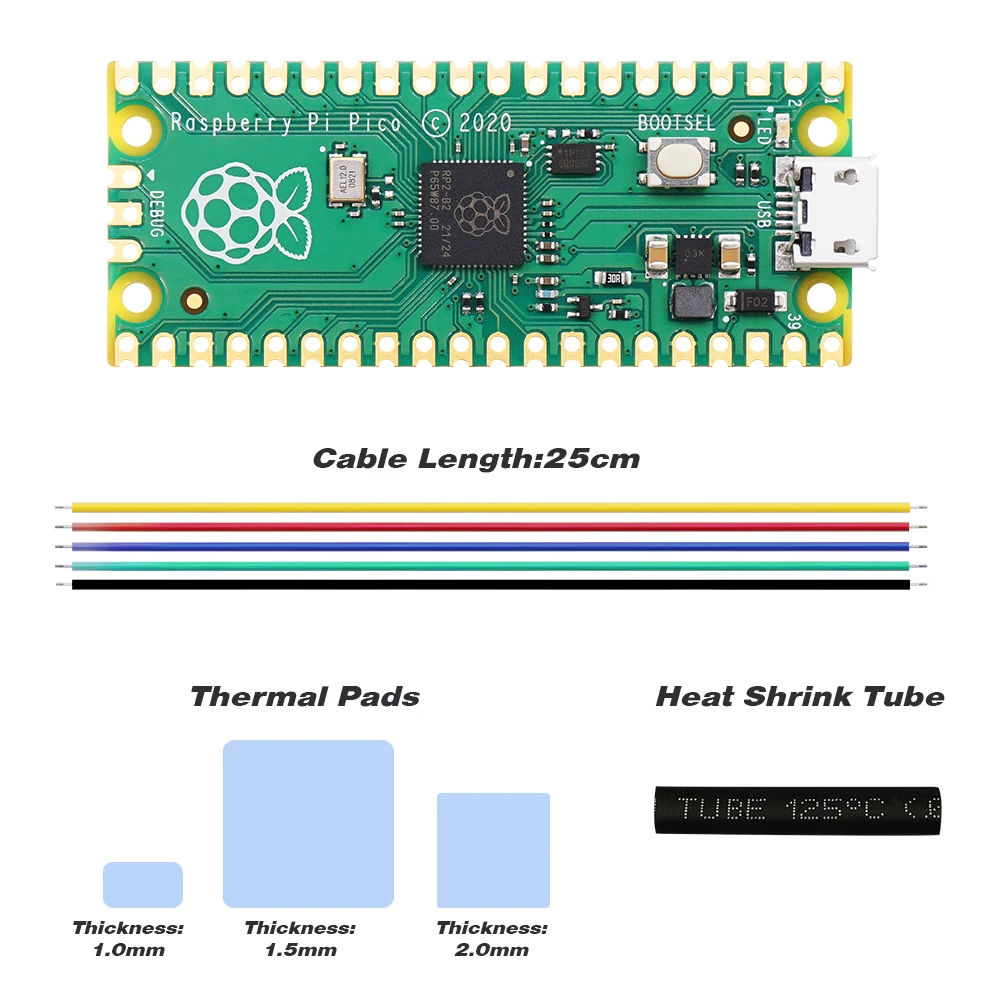 Raspberry Pi Pico Board Picoboot Ipl Replacement Modchip And Sd2sp2 ...
