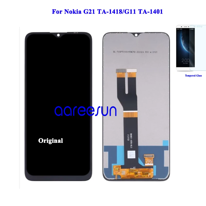 

LCD Display Original For Nokia G11 TA-1401 LCD For NOKIA G21 TA-1418 LCD Display LCD Screen Touch Digitizer Assembly
