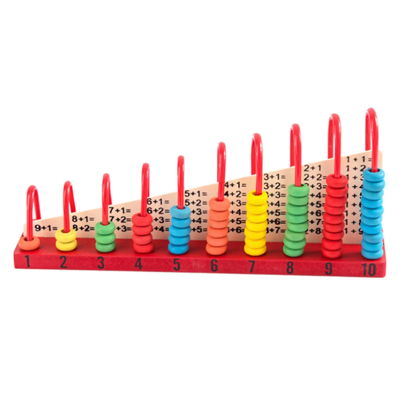 Add Subtract Abacus Colorful Activity Games Early Learning Math Teaching Tool for Kindergarten Kids Baby Toddlers Boys Girls