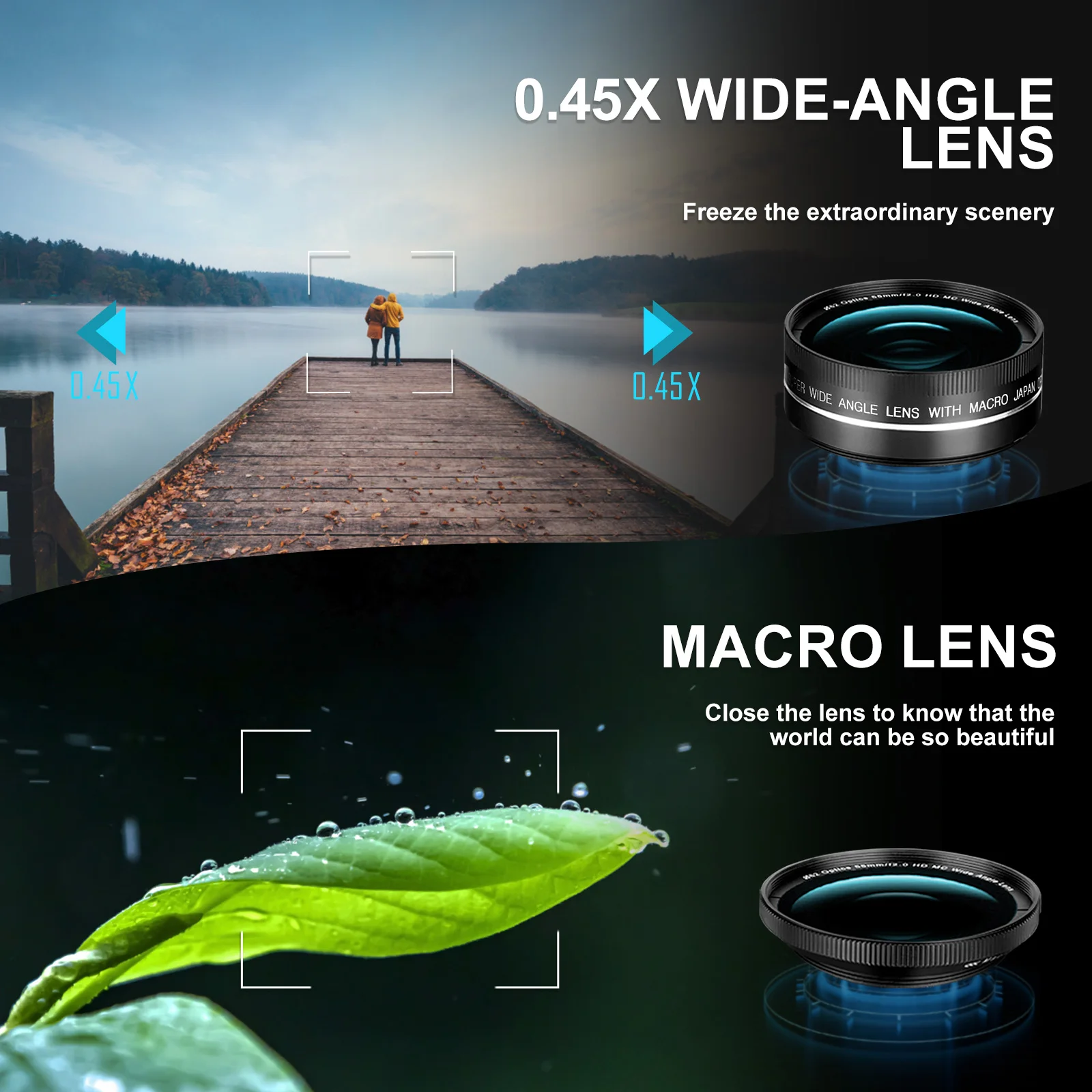 NBD 4K Digital Camera for Photography 48MP Vlogging Camera for Youtube with Microphone WiFi 3-Color Filter and Tripod Grip