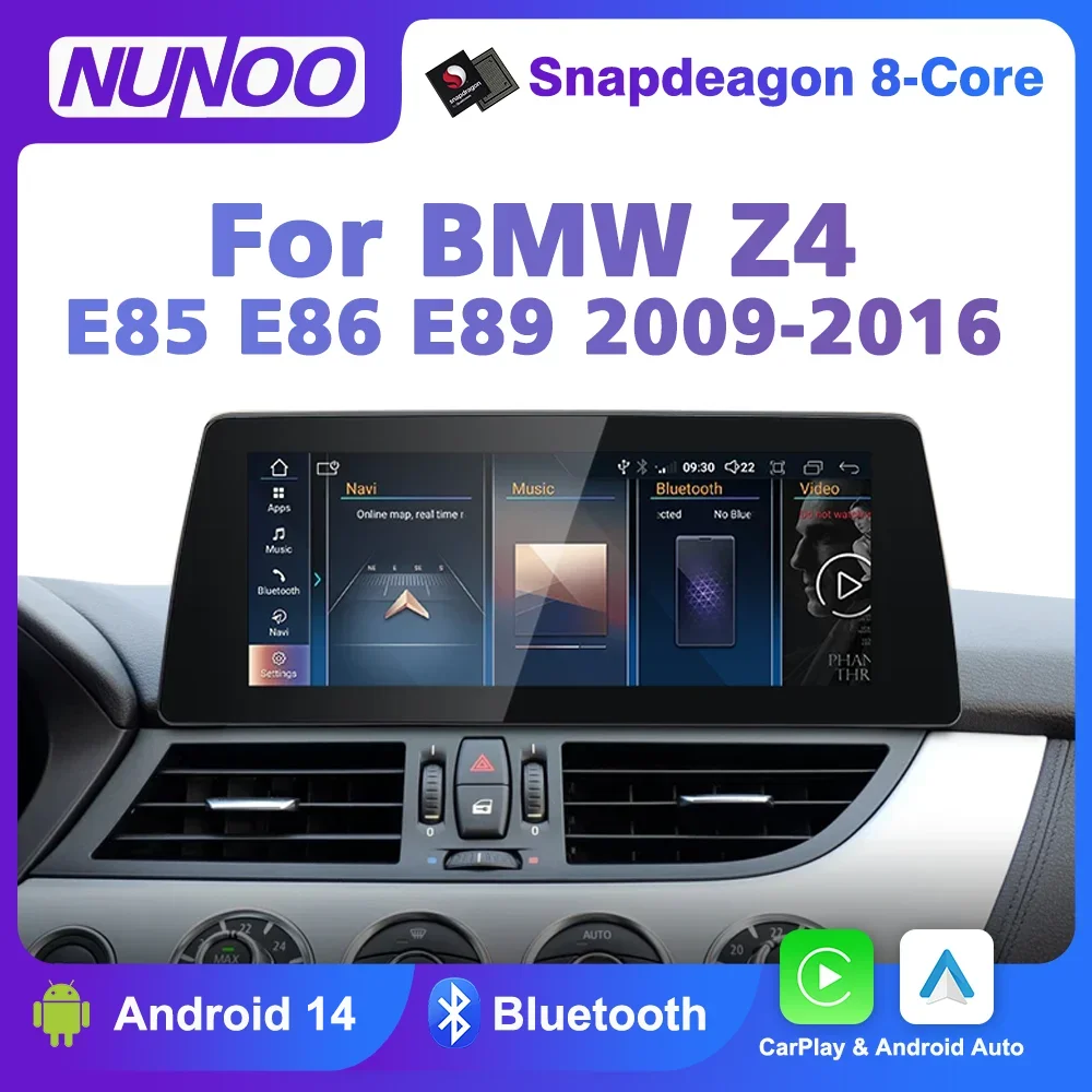 Android-14-Carplay-Screen-For-BMW-Z4-E89-E85-E86-2009-2016-Car-Radio ...