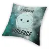 Memory Alpha Moopsy Chooses Violence Square Pillowcase Polyester Linen Velvet Creative Zip Decorative Pillow Case Home Cushion 4
