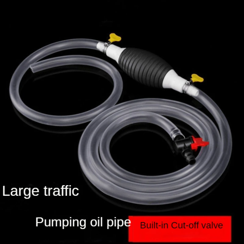 Universal Manual Gasoline Pump Car Fuel Pump Hand Suction Pipe Household Self-priming Manual Hand Water