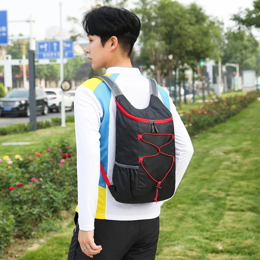10L 등산 가방 방수 접이식 여행 데이 팟 백 초경량 스포츠 데이 팟 캠핑 하이킹 배낭 남성 여성용