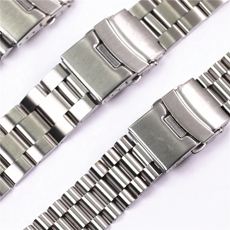 3 arten 22mm tauchen stahl metall armband für duro Mdv107-1A MDV106-1A uhr armband armband armband ersatzteile – Detail 15