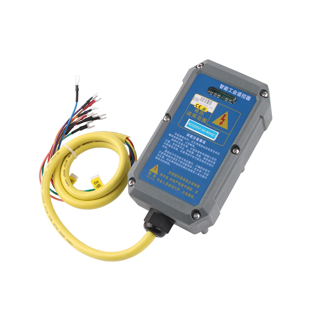 controlador remoto industrial sem fio grua eletrica 04
