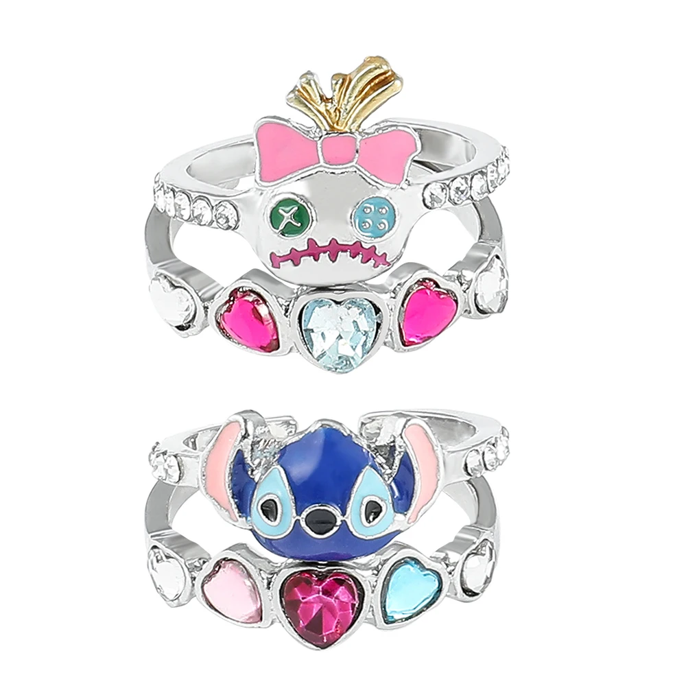 Lilo Stitch Rings Disney Lilo Stitch Anime Lilo Stitch Gift