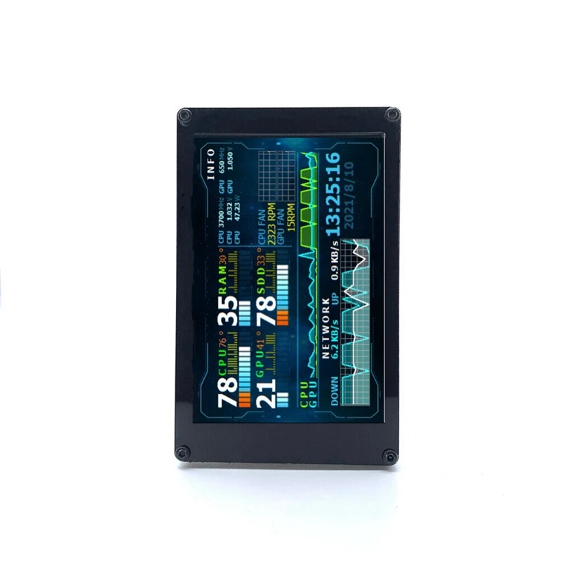 AIDA64 USB 3.5 Inch IPS Display Screen Secondary Screen Mini Monitor Screen For PC B1Q8