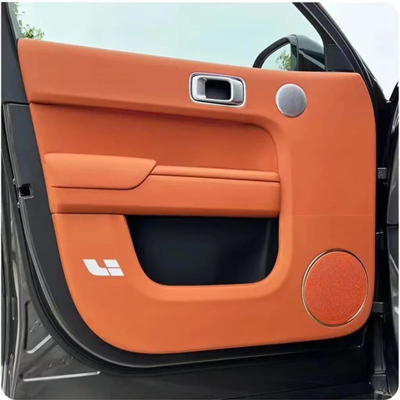 Li Lixiang L7 L8 L9 Car Leather Door Anti Kick Pad Protection Side Edge Film Protector Stickers Auto Accessories