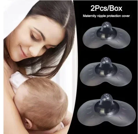 Silicone Breastfeeding Nipple Protectors Feeding Mother Nipple Shields Protection Cover Soft Milk Feeding Nursing Shield