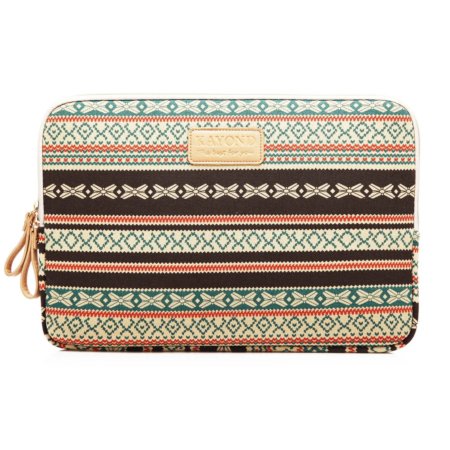 

New Bohemian Style Canvas Neoprene Fabric 11.6-15" for Macbook Pro Air Notebook Computer Storage Bag Laptop Sleeve Cover