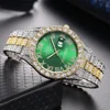 Hip Hop Iced Out Men Watch Luxury Rhinestone Quartz Watches Round Clock Unisex Wrist Watch Gift For Boyfriend Relogio Feminino 5