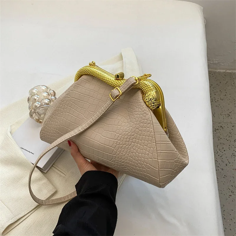 

Luxury Brand Designer Bags 2023 New Women's Bag Urban Elegant Shoulder Handbag Crocodile Texture Casual Messenger Shell Handbags