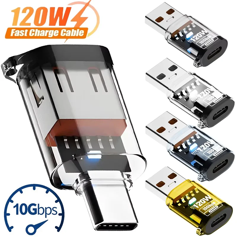 อะแดปเตอร์ USB-C 3.2 120W สำหรับ iPhone 15/16 และ Samsung
