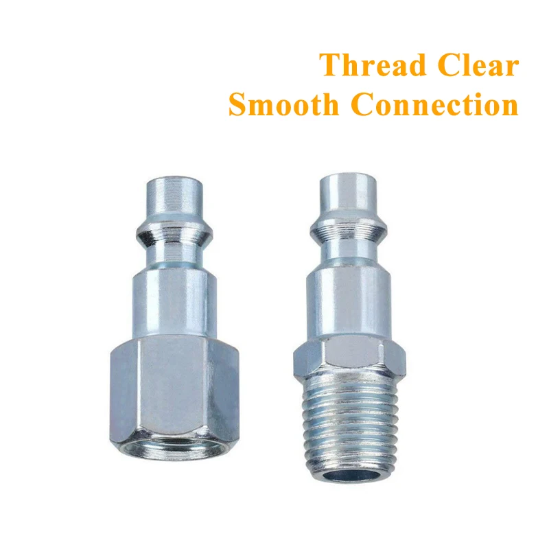 Air Hose Connector 1/4 NPT American Pneumatic Connector Quick Connector Compressor Accessories American Standard