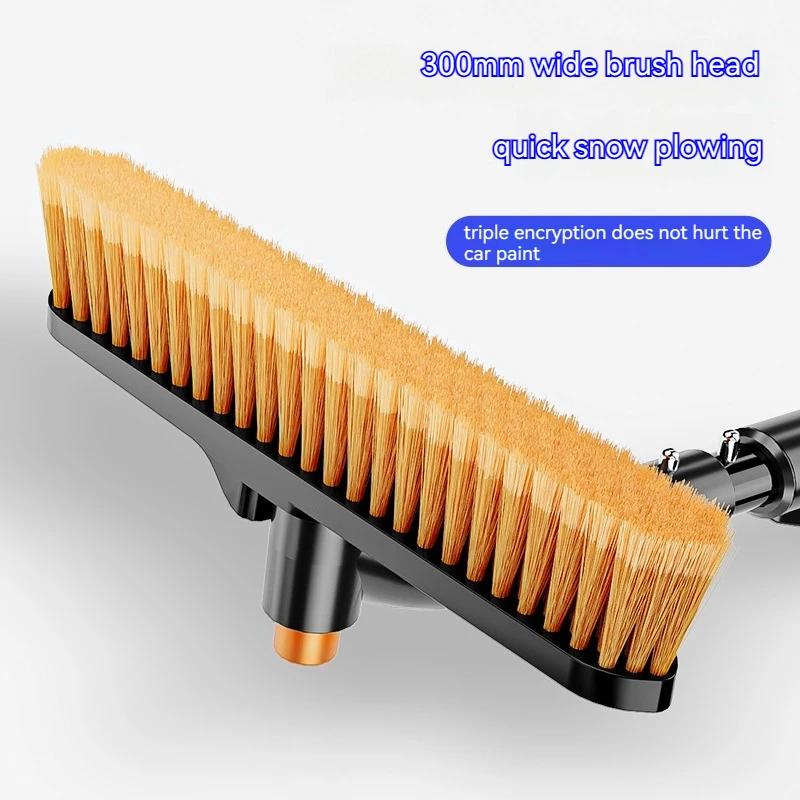 Snow clearing/ice scraping dual-purpose snow shovel Portable household/vehicle multi-functional snow removal set hand tool 3