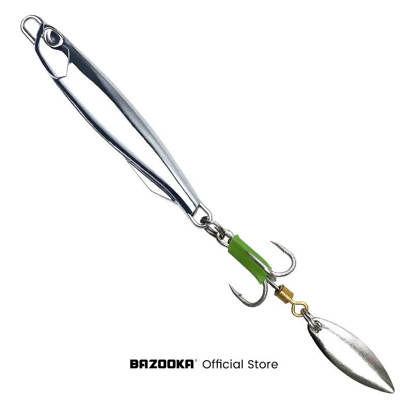 Bazooka VIB Angelköder, Metallköder, langsamer Jig, harter Swimbait, sinkender Jigging-Löffel, Gussvibration, Pesca, Hecht, Barsch, Eis, Winterköder – Detail 11