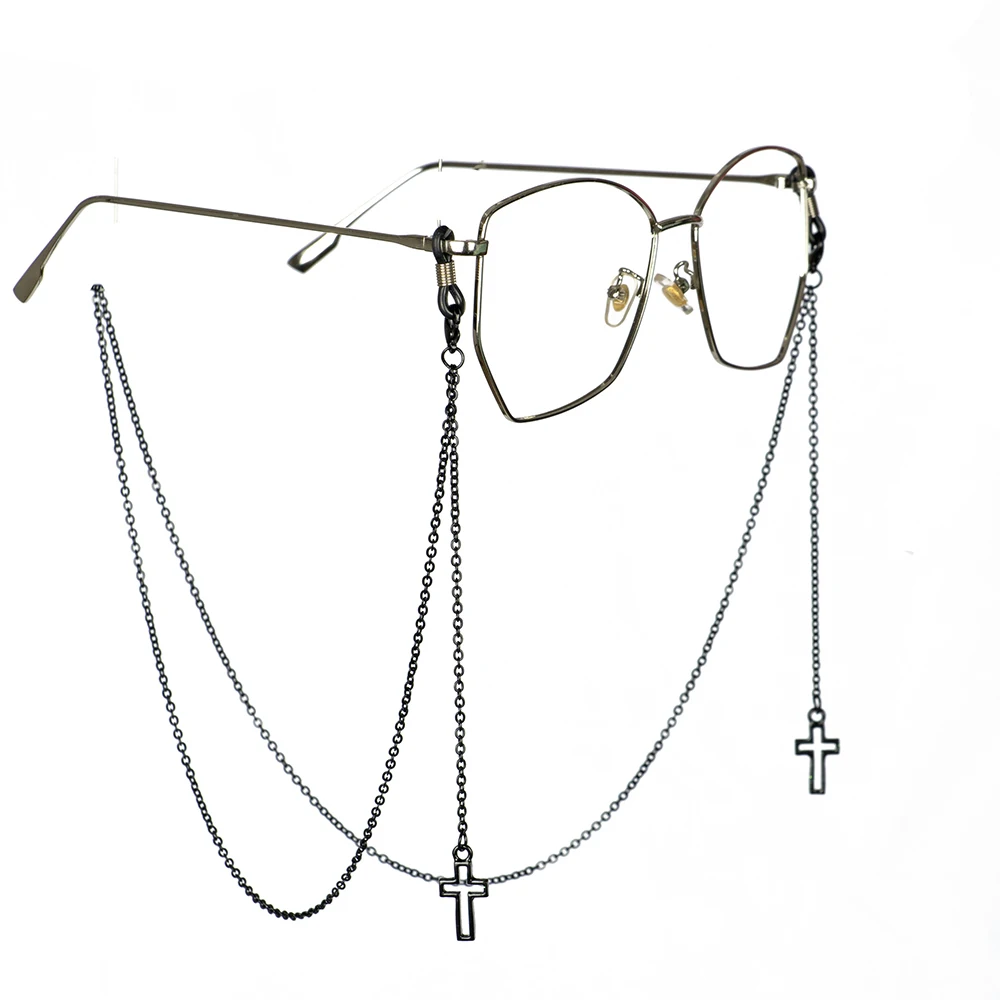 Eyeglasses Chain With Cross My Christian Heart