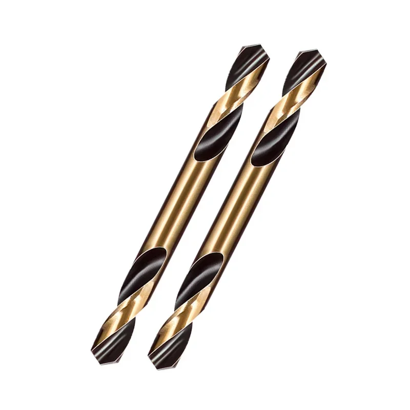 

Double-headed Stainless Steel Metal Auger Bit With Cobalt Ultrahard Double-edged Iron Woodworking Hole Drill 3.0-6.0mm