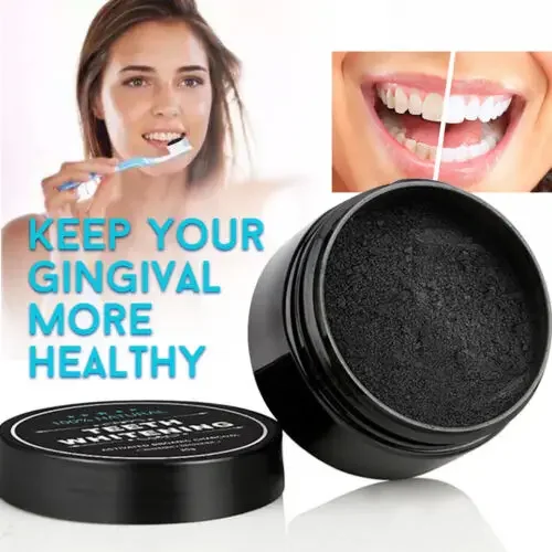 30g Teeth Whitening Scaling Powder Oral Cleaning Packing Premium Activated Bamboo Charcoal Powder White Teeth Toothpaste